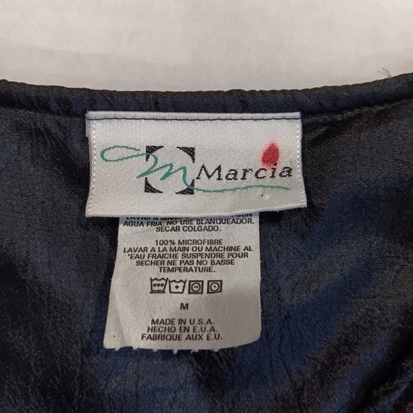 Marcia Women's (Size M) Black Zip Down Quilted Vest (NWT) - Picture 3 of 9